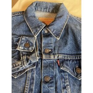 Unisex Kids Levis Red Tab Denim Jean Jacket- Size‎ 16- Excellent Condition